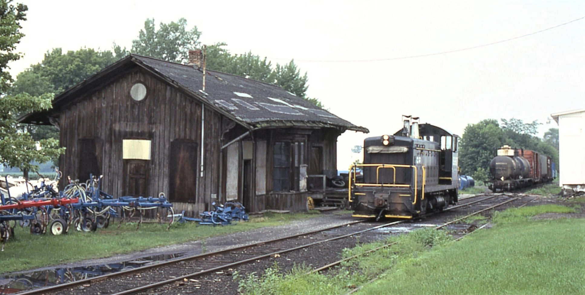 Morenci Depot in Diesel Era